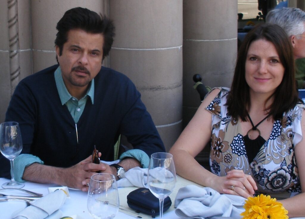 With Anil Kapoor, "Slumdog Millionaire" gameshow host